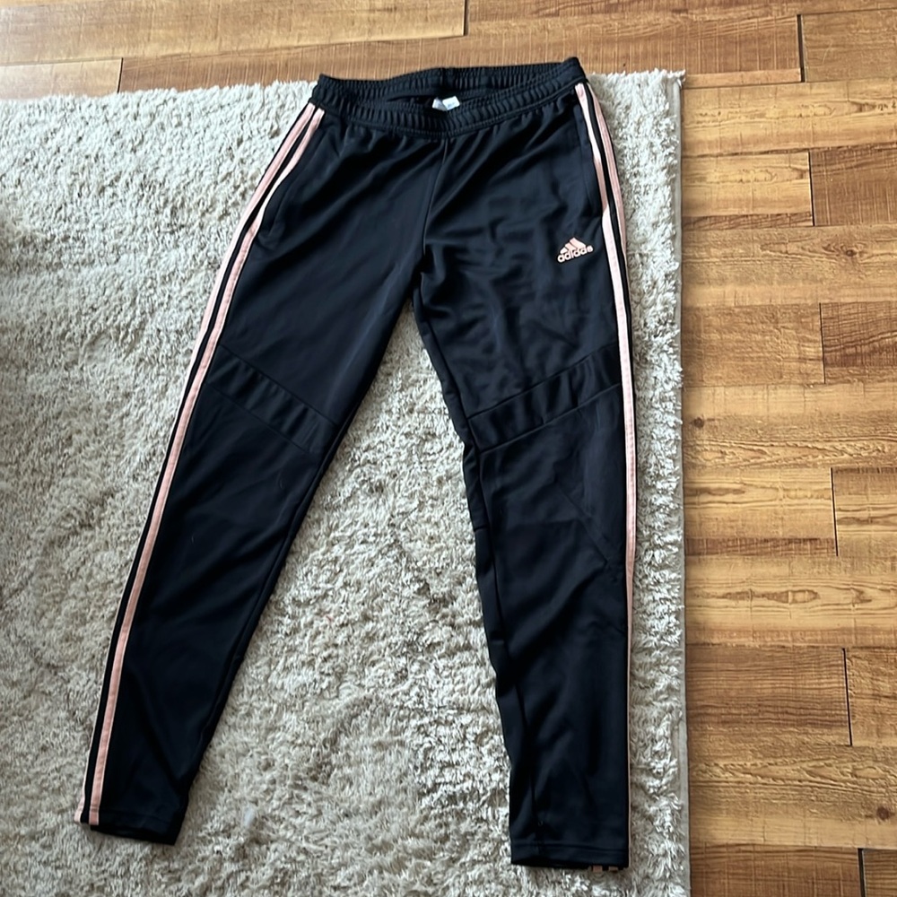 Pink Stripe Adidas Joggers
